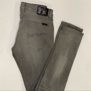 Woman’s Gray Size 28 Nudie Skinny Jeans